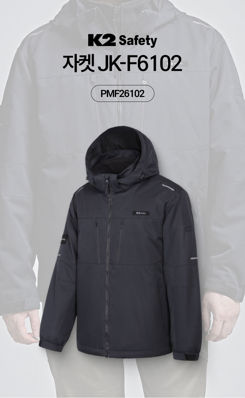 K2 세이프티 3in1 플리스 자켓 JK-F6102 블랙 대표 이미지
