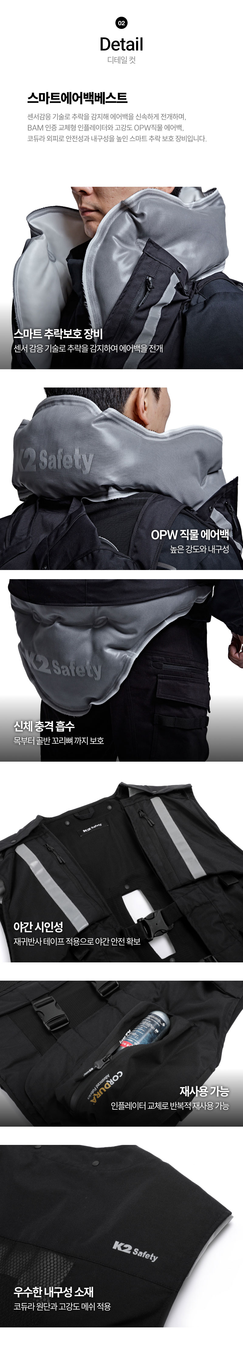 K2 세이프티 PMA26601Z1 스마트 추락 보호 장비