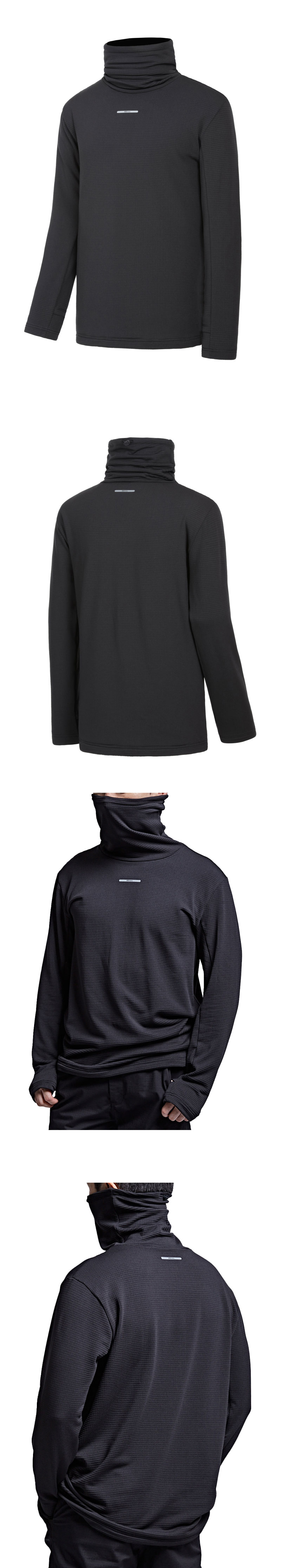 K2 세이프티 TS-F6202 경량 기모 티셔츠 전체 디자인